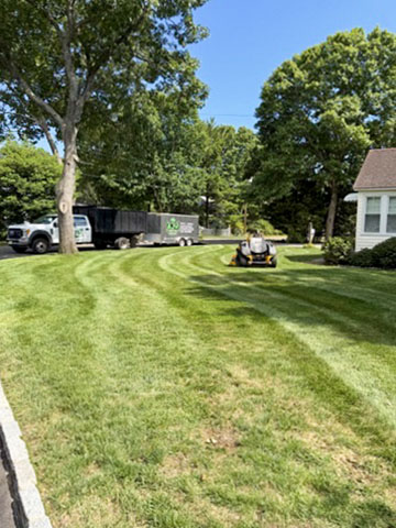 AJV residential lawn care project